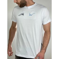 Camiseta Algodão Egípcio ARM Básica - Branco - 108... - Atacado da Camiseteria Poa
