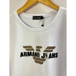 Camiseta Luxo Arm Estampada - Branco - 105003286 - Atacado da Camiseteria Poa