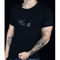 Camiseta Importada Arm Estampada - Preto - 102003... - Atacado Porto Alegre