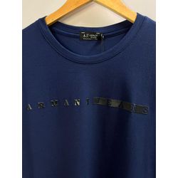 Camiseta Luxo Arm Estampada - Azul Marinho - 10500... - Atacado Porto Alegre