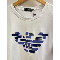 Camiseta Luxo Arm Estampada - Branco - 10500355 - Atacado da Camiseteria Poa