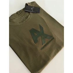 Camiseta Luxo Arm Estampada - Verde - 10500395 - Atacado Porto Alegre