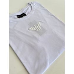 Camiseta Cotton Egípcio Arm Básica - Branco - 1052... - Atacado da Camiseteria Poa