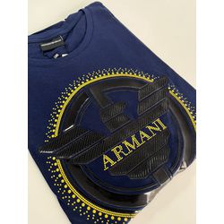Camiseta Luxo Arm Estampada - Azul Marinho - luxo... - Atacado Porto Alegre