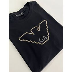 Camiseta Luxo Arm Estampada - Preto - luxoArm0005 - Atacado Porto Alegre