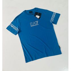 Camiseta Algodão Egípcio ARM - Azul - 1081030142 - Atacado da Camiseteria Poa
