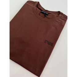 Camiseta Luxo Arm Estampada - Marrom - luxoArm005 - Atacado Porto Alegre