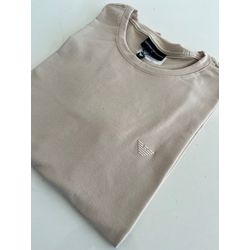 Camiseta Cotton Egípcio Arm Básica - Bege - 105203... - Atacado Porto Alegre