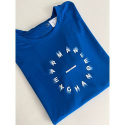 Camiseta Cotton Egípcio Arm Básica - Azul Royal - ... - Atacado Porto Alegre