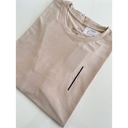 Camiseta Cotton Egípcio Arm Básica - Bege - 105203... - Atacado Porto Alegre