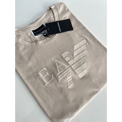 Camiseta Cotton Egípcio Arm Básica - Bege - 105203... - Atacado Porto Alegre