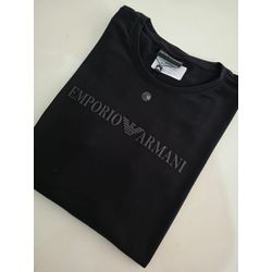 Camiseta Cotton Egípcio Arm - Preto - 1052030189 - Atacado Porto Alegre