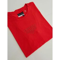 Camiseta Cotton Egípcio Arm - Vermelho - 105203020... - Atacado Porto Alegre