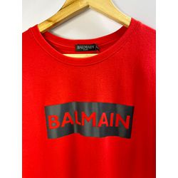 Camiseta Luxo BLM Estampada - Vermelho - 105004071 - Atacado da Camiseteria Poa