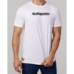 Camiseta Algodão Egípcio BRB - Branco - 108105024 - Atacado da Camiseteria Poa