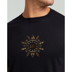 Camiseta Algodão Egípcio DG Estampada - Preto - 10... - Atacado Porto Alegre