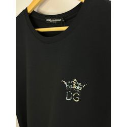 Camiseta Luxo DG Estampada - Preto - 105011138 - Atacado Porto Alegre