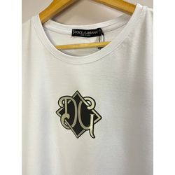 Camiseta Luxo DG Estampada - Branco - 105011145 - Atacado da Camiseteria Poa