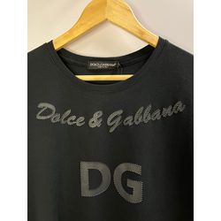 Camiseta Luxo DG Estampada - Preto - 105011162 - Atacado Porto Alegre