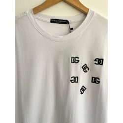 Camiseta Luxo DG Estampada - Branco - 105011179 - Atacado Porto Alegre