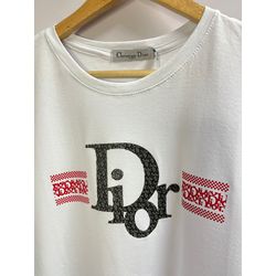 Camiseta Luxo DR Estampada - Branco - 105033150 - Atacado Porto Alegre