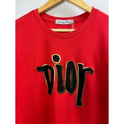Camiseta Luxo DR Estampada - Vermelho - 105033146 - Atacado Porto Alegre