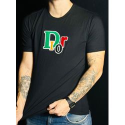 Camiseta Importada DR Estampada - Preto - 10203301 - Atacado Porto Alegre