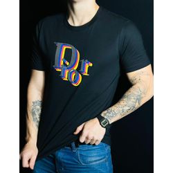 Camiseta Importada DR Estampada - Preto - 10203300 - Atacado Porto Alegre