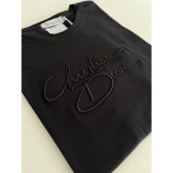 Camiseta Cotton Egípcio DR Estampada - Preto - 105... - Atacado Porto Alegre
