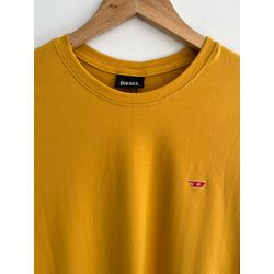 Camiseta Cotton Especial DSL Básica - Amarelo - Es... - Atacado da Camiseteria Poa