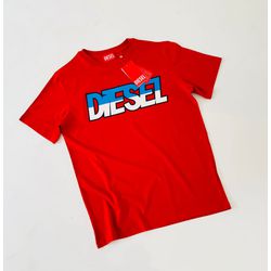 Camiseta Algodão Egípcio DSL - Vermelho - 10813400... - Atacado da Camiseteria Poa