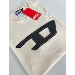 Camiseta Cotton Egípcio DSL Estampada - Off white ... - Atacado da Camiseteria Poa