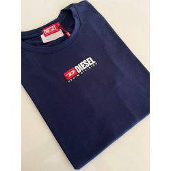 Camiseta Cotton Egípcio DSL Estampada - Azul Marin... - Atacado Porto Alegre