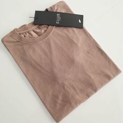 Camiseta Nacional Diferenciada ELS - Marrom Claro ... - Atacado Porto Alegre