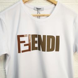 Camiseta Luxo Estampada FND - Branco - 105036097 - Atacado Porto Alegre