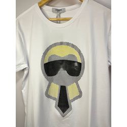 Camiseta Luxo Estampada FND - Branco - 105036101 - Atacado Porto Alegre