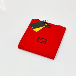 Camiseta Importação FND Estampada - Vermelho - Imp... - Atacado da Camiseteria Poa