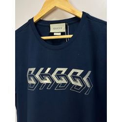 Camiseta Luxo GCC Estampada - Azul Marinho - 1050... - Atacado Porto Alegre