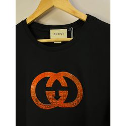Camiseta Luxo GCC Estampada - Preto - 1050341106 - Atacado Porto Alegre
