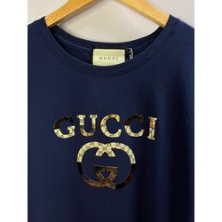 Camiseta Luxo GCC Estampada - Azul Marinho - 10503... - Atacado Porto Alegre