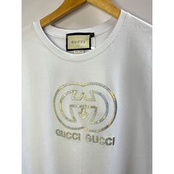 Camiseta Luxo GCC Estampada - Branco - 105034197 - Atacado Porto Alegre