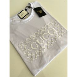 Camiseta Cotton Egípcio GCC - Branco - 105234053 - Atacado Porto Alegre