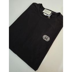Camiseta Cotton Egípcio GCC - Preto - 105234057 - Atacado Porto Alegre
