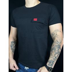 Camiseta Importada HB Básica - Preto - 102016160 - Atacado Porto Alegre