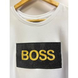 Camiseta Cotton Egípcio HB Estampada - Branco - 1... - Atacado da Camiseteria Poa