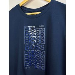 Camiseta Luxo HB Estampada - Azul Marinho - 105016... - Atacado da Camiseteria Poa