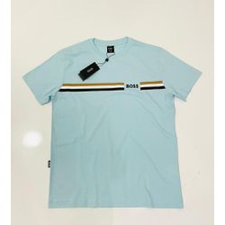 Camiseta Algodão Egípcio HB - Azul bebe - 10811601... - Atacado da Camiseteria Poa