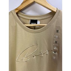 Camiseta Cotton Egípcio HB Estampada - Bege - 105... - Atacado da Camiseteria Poa