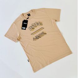 Camiseta Algodão Egípcio HB - Marrom - 1081160137 - Atacado da Camiseteria Poa