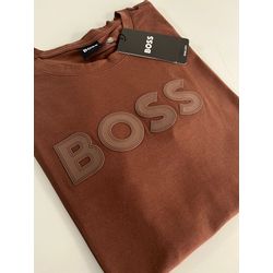 Camiseta Luxo HB Estampada - Marrom - 105016492 - Atacado Porto Alegre